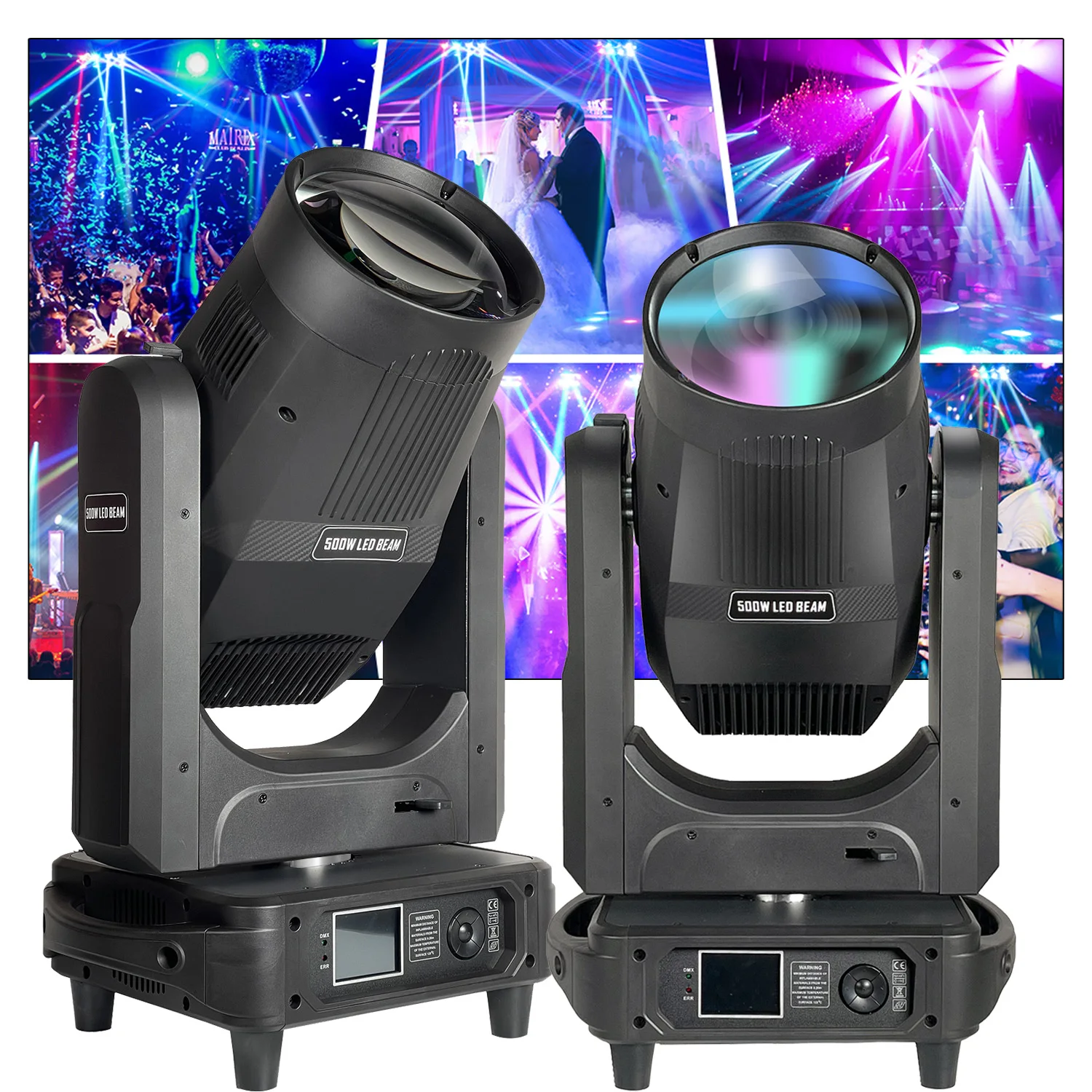 New Arrival Colorful Effect 500W LED Beam Lighting For Luces Dj Led Movinghead Light