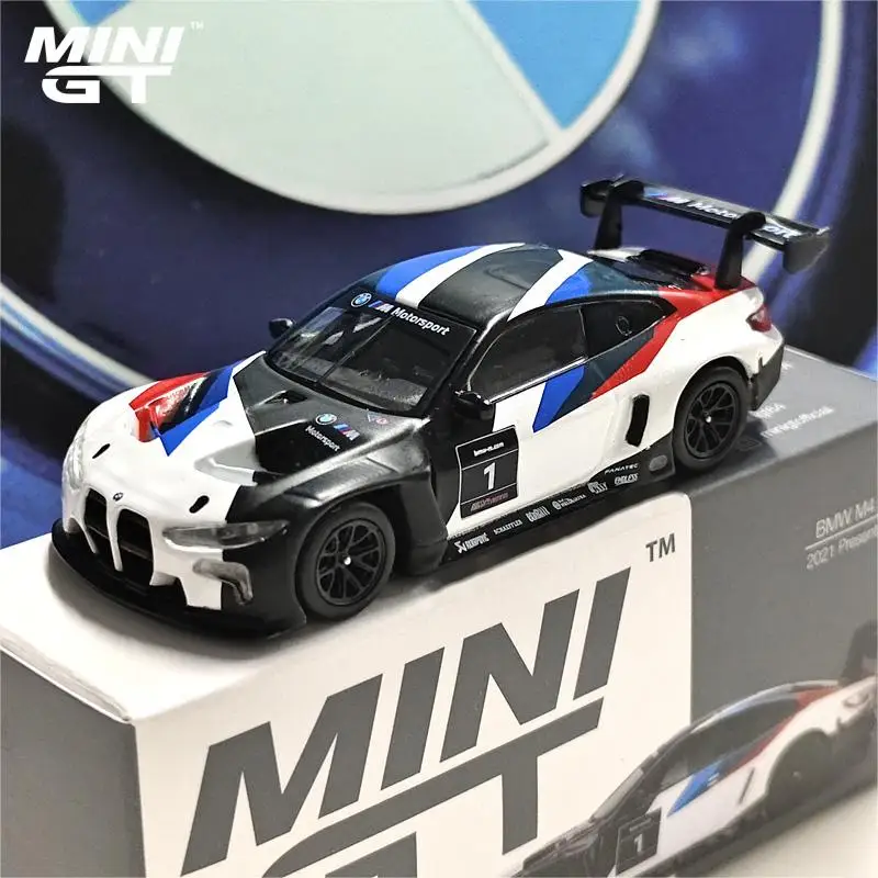 

TSM MINI GT #347 1:64 M4 GT3 2021 Presentation 1 Die-cast alloy Car model