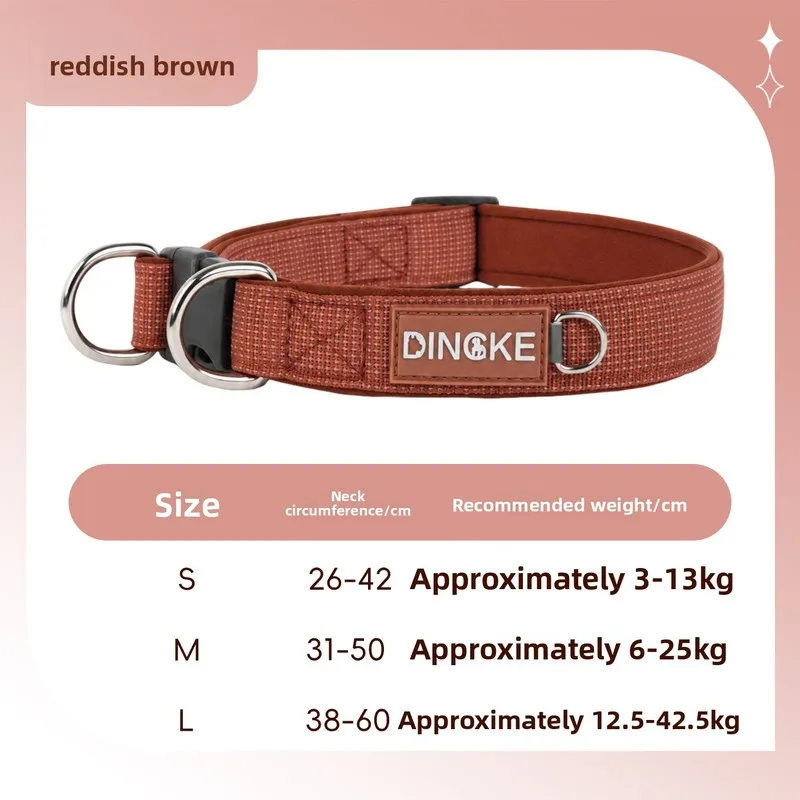 Space Cotton Soft Adjustable Dog Collar Comfortable Explosion-Proof No Pull Pet Collar For Bulldogs Poodles Shiba Inu