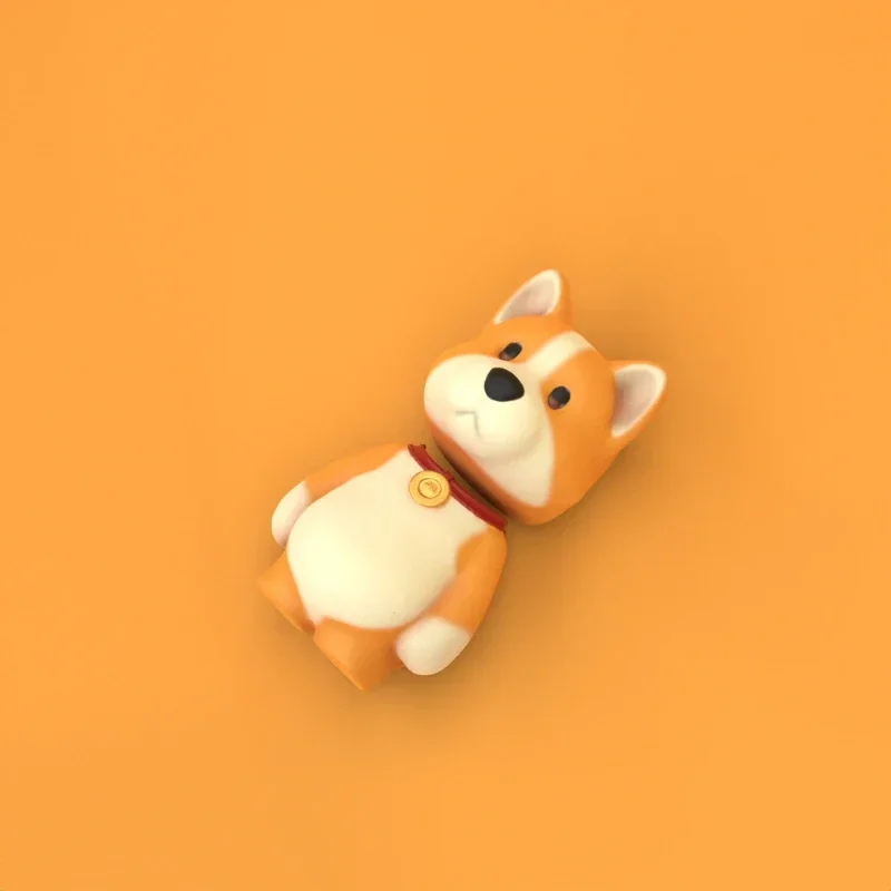 Keycap PBT resin custom Animal Party, dua keycap Steam yang terhubung, keycap kartun anime lucu untuk keyboard mekanik game