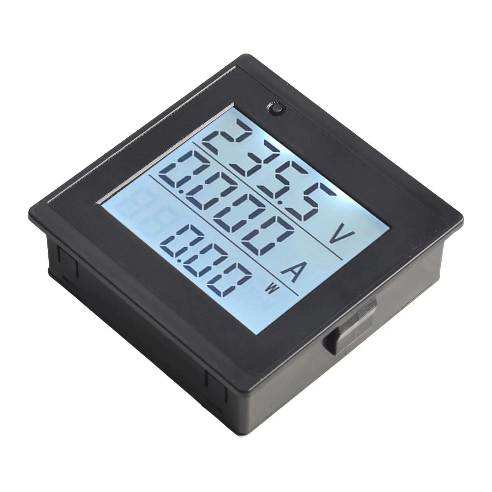 Digitale displaymeter 220V Energiemeter Achtergrondverlichting Functie Stroommeting Vermogen en tijd Reset Energiemonitor