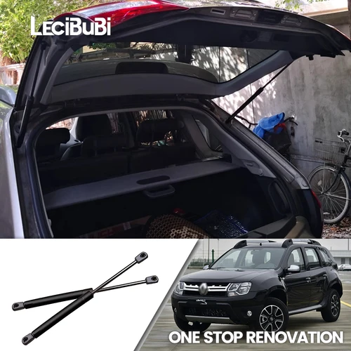 Para Renault Dacia Duster 2011-2016 2 uds barra de soporte de elevación de maletero trasero amortiguadores de resorte de Gas varilla 904520004 R.