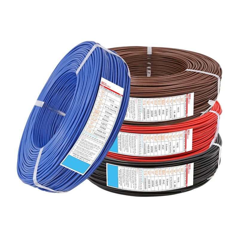 1015 14awg  wires cables high Voltage in stock factory wholesale