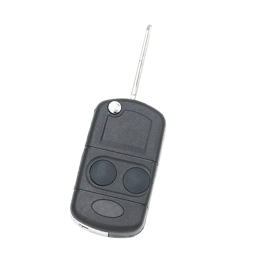 XNRKEY Flip uzaktan anahtar kabuk durumda Land Rover Freelander 2002-2005 Discovery 2 düğme akıllı araba anahtarı konut kesilmemiş bıçak