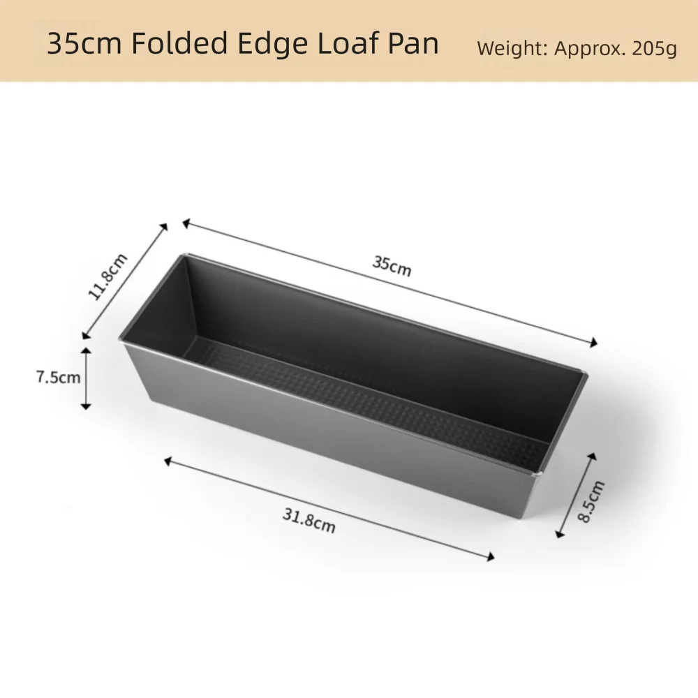 Thickened Carbon Steel Rectangle Loaf Pan Multi-Purpose NonStick Toast Box Baking Tools Toast Mold DIY