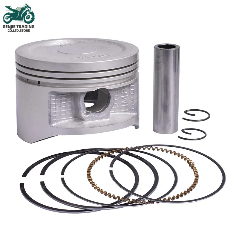 Motorcycle Piston and Piston Rings for Honda FOURTRAX 250 TRX250 EX1-EX8 2001-2008 TRX SPORTRAX 250 X TRX250 2011-2022 TRX 250