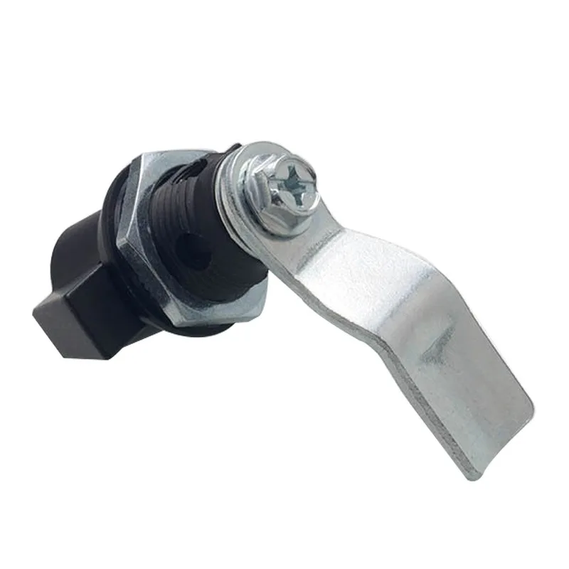 1437218 Zinc Alloy Quarter Turn Cam Lock Industrial Cabinet Equipment Enclosure Mechanical Turn Tongue Lock