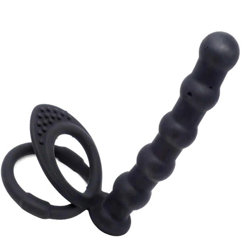 2026 HOT! Double Penetration Dildo Dual Stimulation Vibrator for Couples, Anal Beads, G-Spot Massager, Cock Ring, Adult Sex Toys