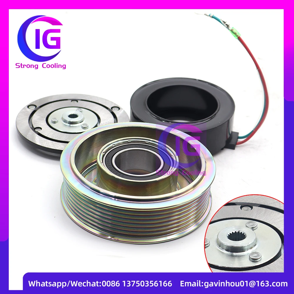 38810RBA006 AC Compressor Clutch For Honda Accord Estate Wagon VII Spirior CR-V HS110R 38900RBB006 38924RBA006 38810RBBA01