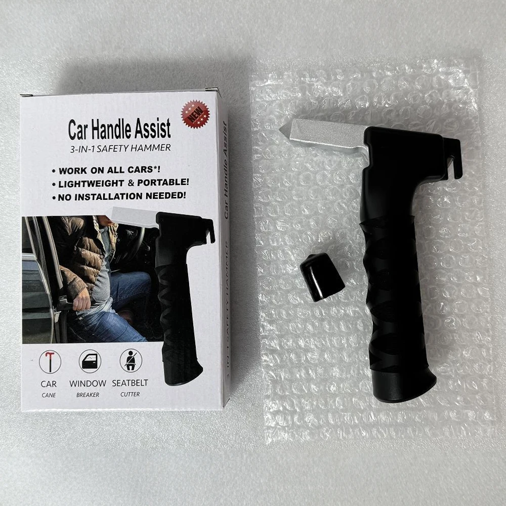 Multifunctional Car Door Assist Handle - Safety Grip for Elderly, Pregnant & Disabled, Anti-Slip Vehicle Handle for Easy Exit