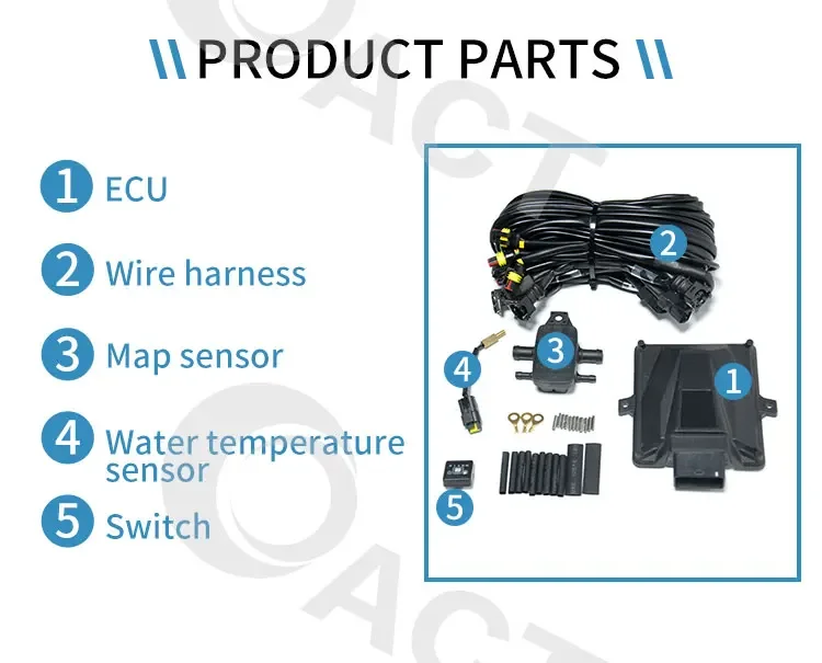 4 Cylinder N18 Ecu Programmer Universal Ecu Engine GNV GLP Motorcycle Ecu Auto Engine Systems