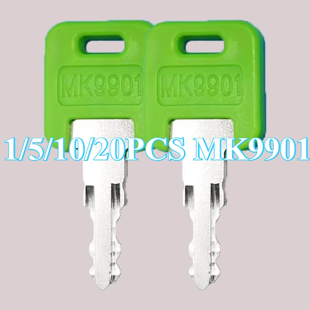 1/5/10/20PCS MK9901 Keys Fit for FIC 9901 M 6601 KEY New Style RV Motorhome Master