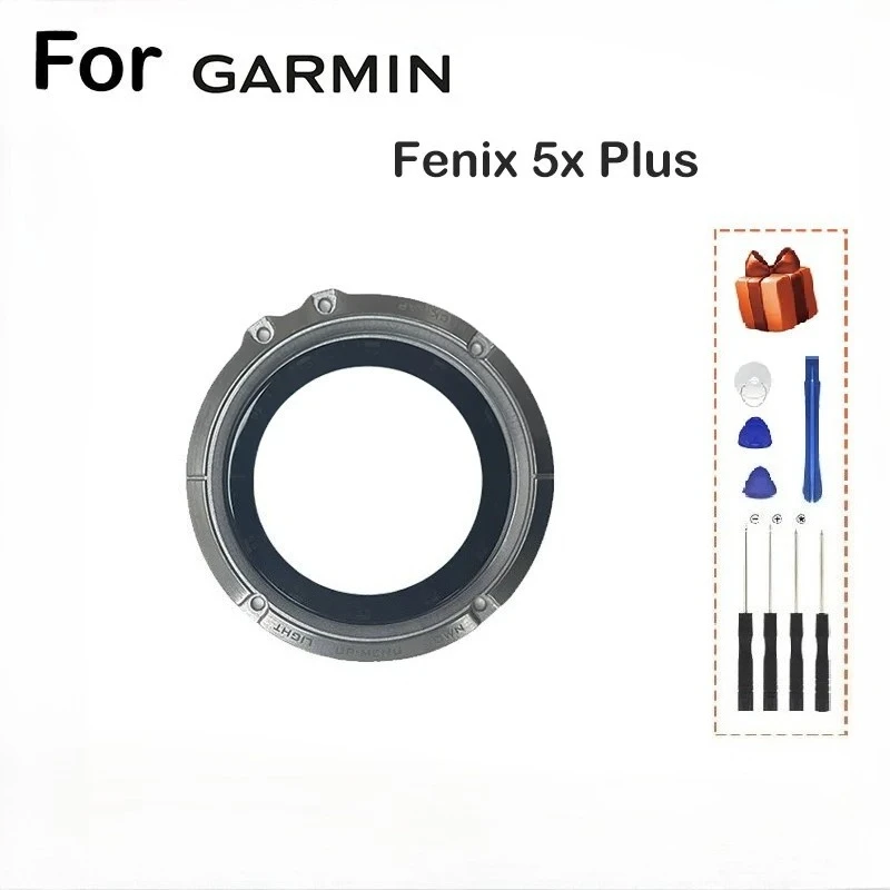 Neu für Garmin Fenix 5x Plus Smartwatch LCD-Bildschirm mit Rahmen + Schutzglas Reparaturteile Ersatz – Detail 6