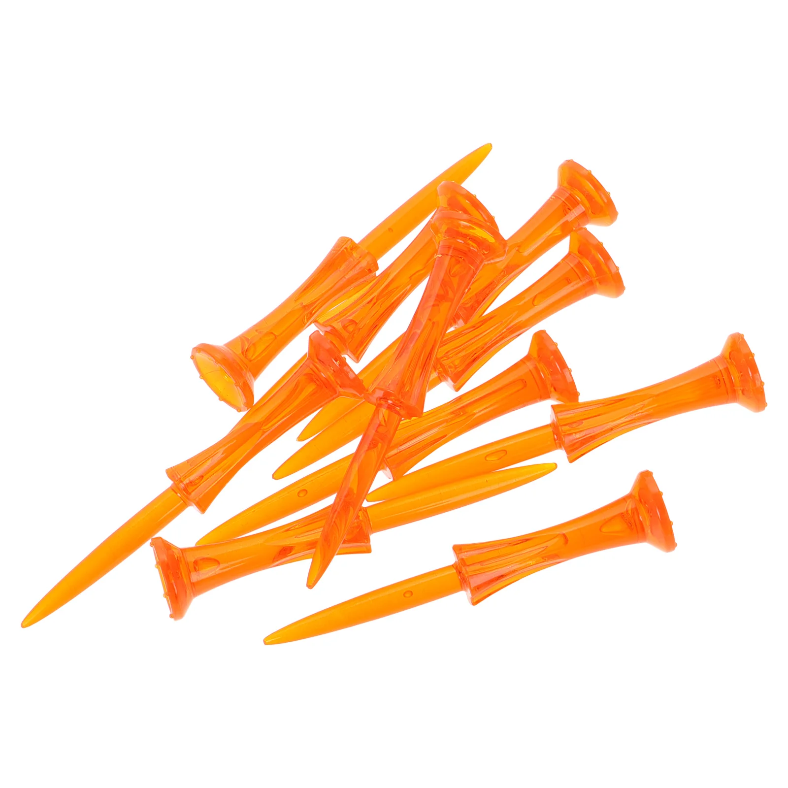 

10pcs Golf Tees Plastic Material Wheel Design 83mm Limit Fairway Alignment Training Accessories Replacement Travel