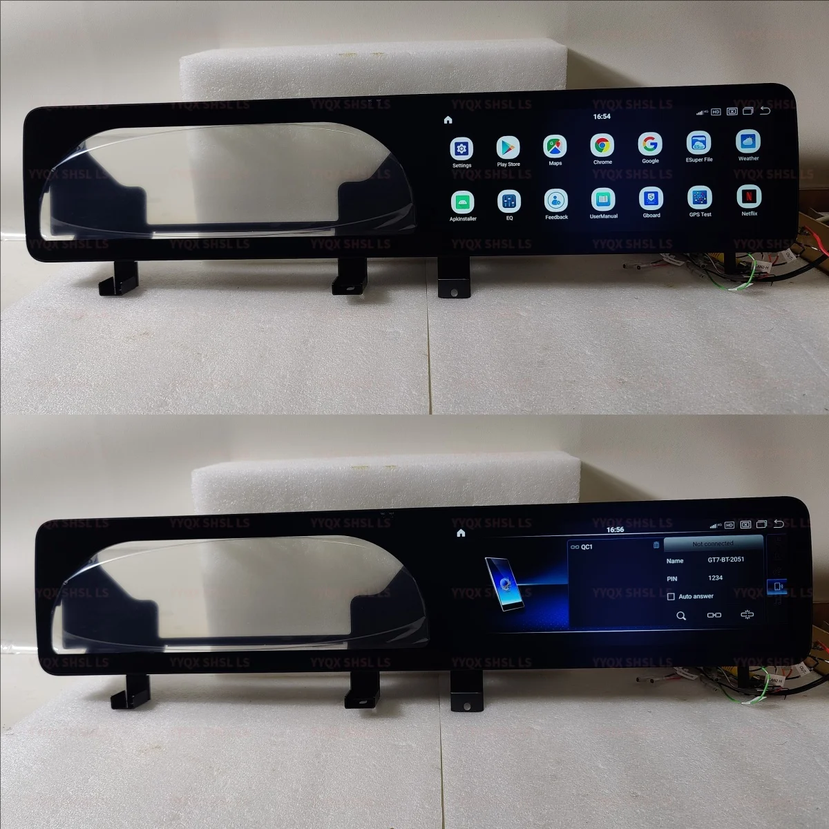 HAN Android Car Screen Speed Meter For Mercedes-Benz S W221 CL W216 AMG RHD Multimedia Player Right Hand Drive instrument Auto