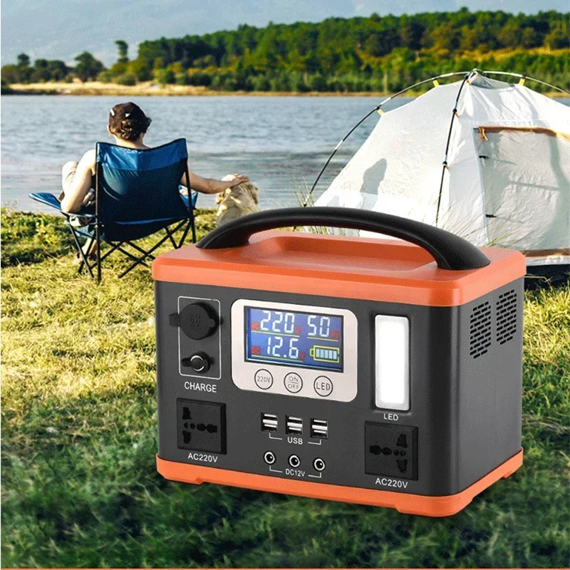 300-1000W portable power source Outdoor Camping Power Bank LED Display Outdoor Power Supply Battery for Travel Adventure