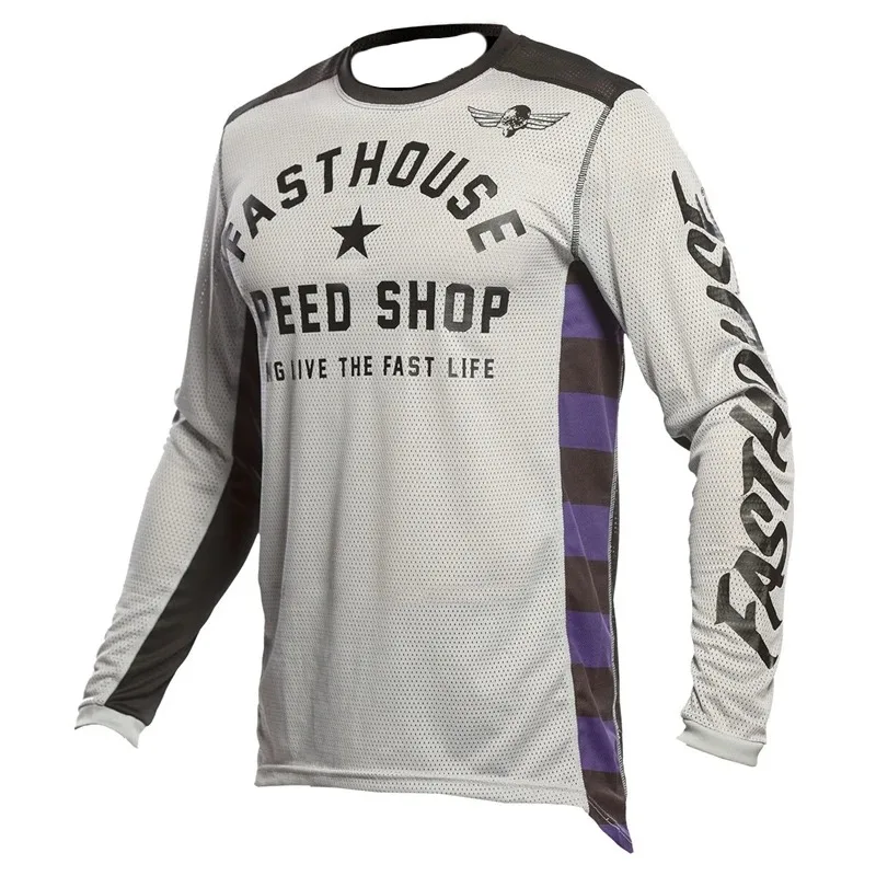 Новый летний мотоциклетный костюм с 3D принтом и длинными рукавами, дышащий, быстросохнущий, для горного велосипеда, внедорожный костюм, гоночный костюм, футболка