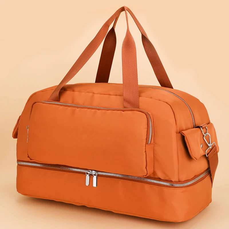 

Fitness Bag Sports Dry Wet Handbag Casual Large Capacity Travel Duffel with Shoes Compartment Female Swimming Yoga Crossbody Bag