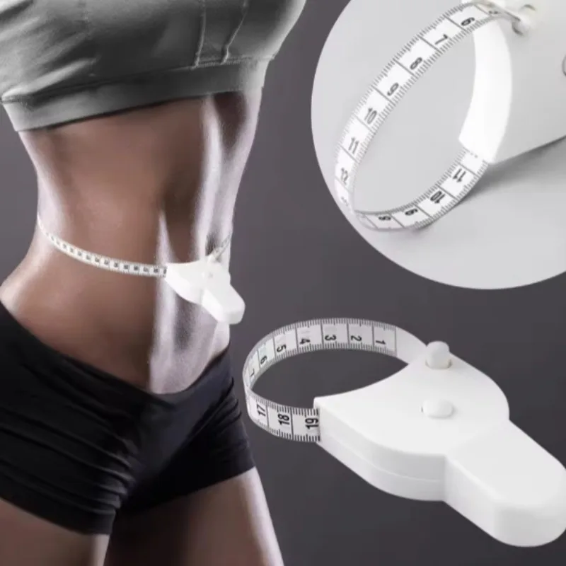 1pc Body Measuring Tape, Automatic Retractable for Shoe Size Chest Waist, Sewing Tailor Ruler with Centimeter Inch Scale