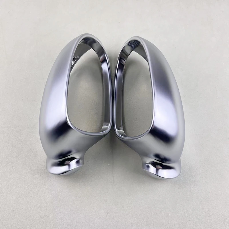 Car Mirror Cover Casing Cap Fit For 2006-2010 VW Jetta MK5 Passat B6 Golf 5 Matt Silver Covers