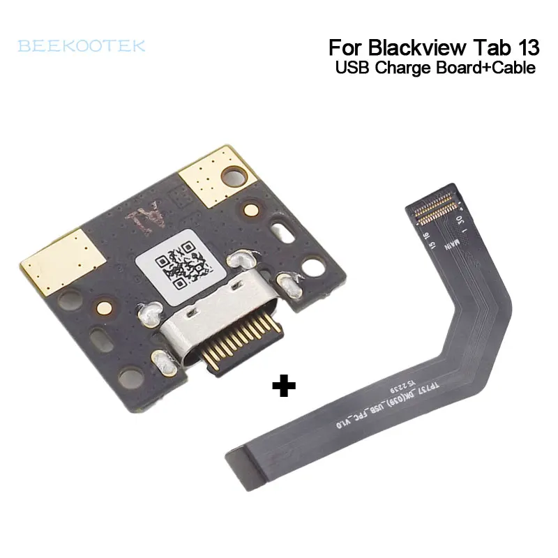 

New Original Blackview Tab 13 USB Board Base Charge Port Board With USB Board Flex Cable FPC Accessories For Blackview Tab 13