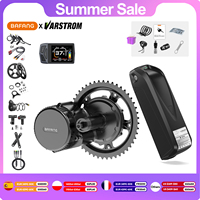 BAFANG 48V Battery 750W 500W 250W Mid Drive Motor Electric Bicycle Conversion BBS02 BBSHD with Dlsplay Kit，E-Bike Engine 68-73M