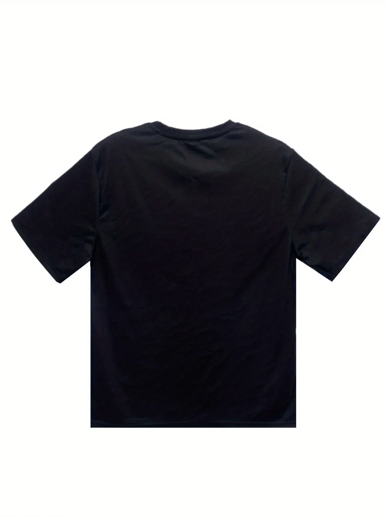 طباعة أمامية لقصة عيد الميلاد، تي شيرت رجالي بأكمام قصيرة