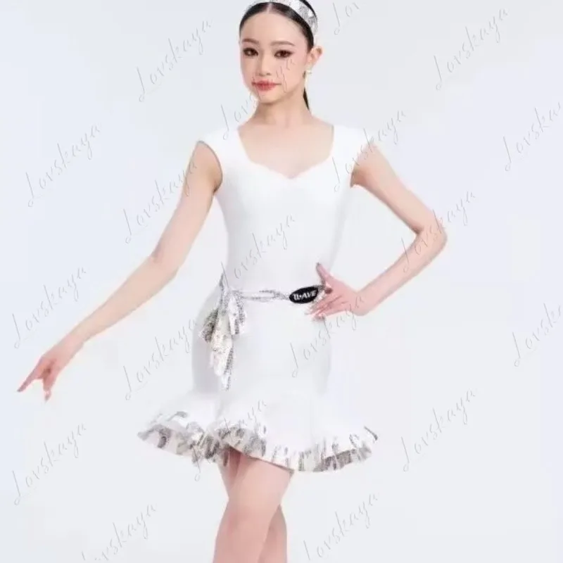 

Summer Children's Latin Dance Clothes, New Girls' Performance Clothes, Professional Advanced Sense Practice