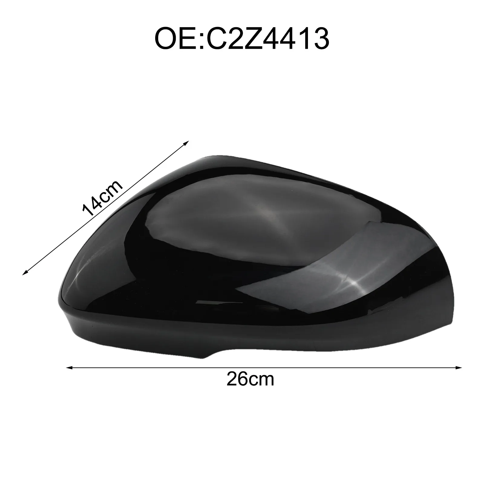 

Automotive Mirror Accessory Car Accessory Mirror Replacement Cover Perfect Fit For Jaguar Models For Jaguar XJ