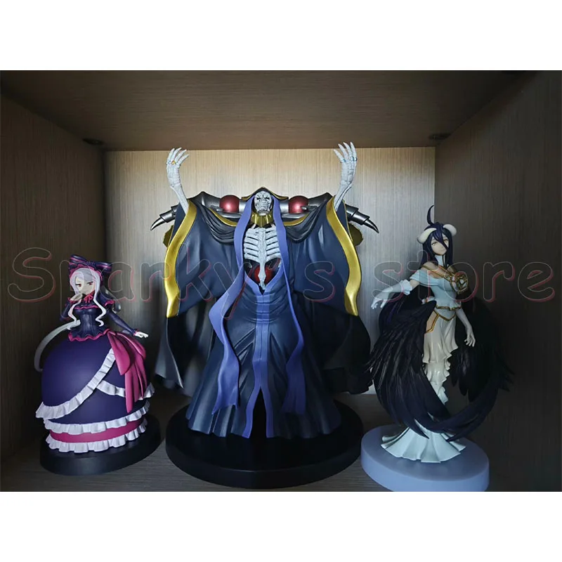 Buen sonrisa Original POP UP PARADE OVERLORD figura de Anime Albedo Shalltear Bloodfallen figuras de acción de juguete para niños regalos modelo