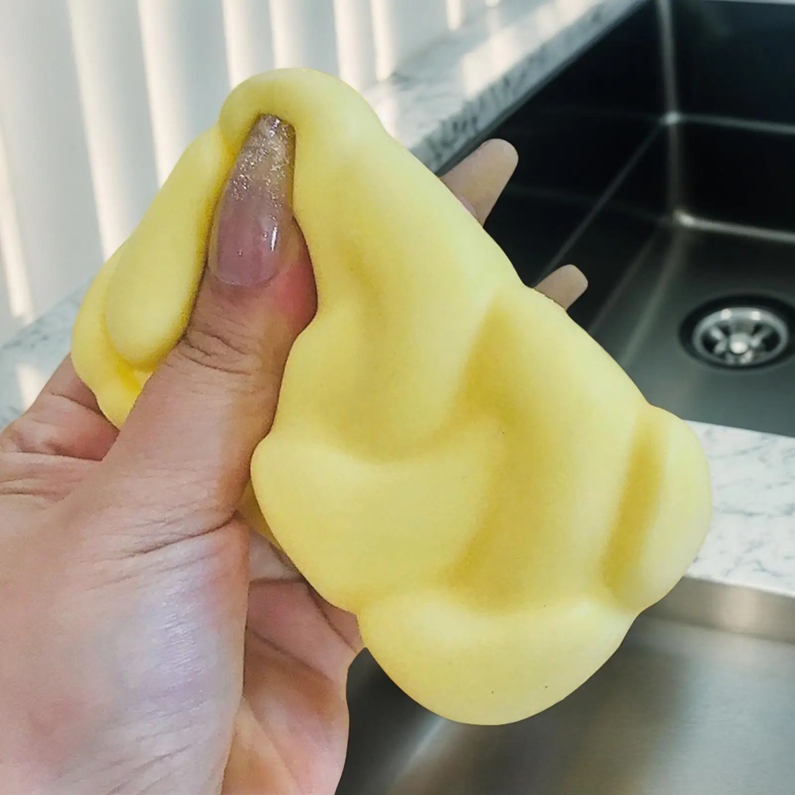 Knijpspeelgoed Twist Brood Langzaam stijgend stressspeelgoed Zintuiglijk spel Grappig voor vakantie Klaslokaal Kinderen Werk Reizen Senioren Volwassenen