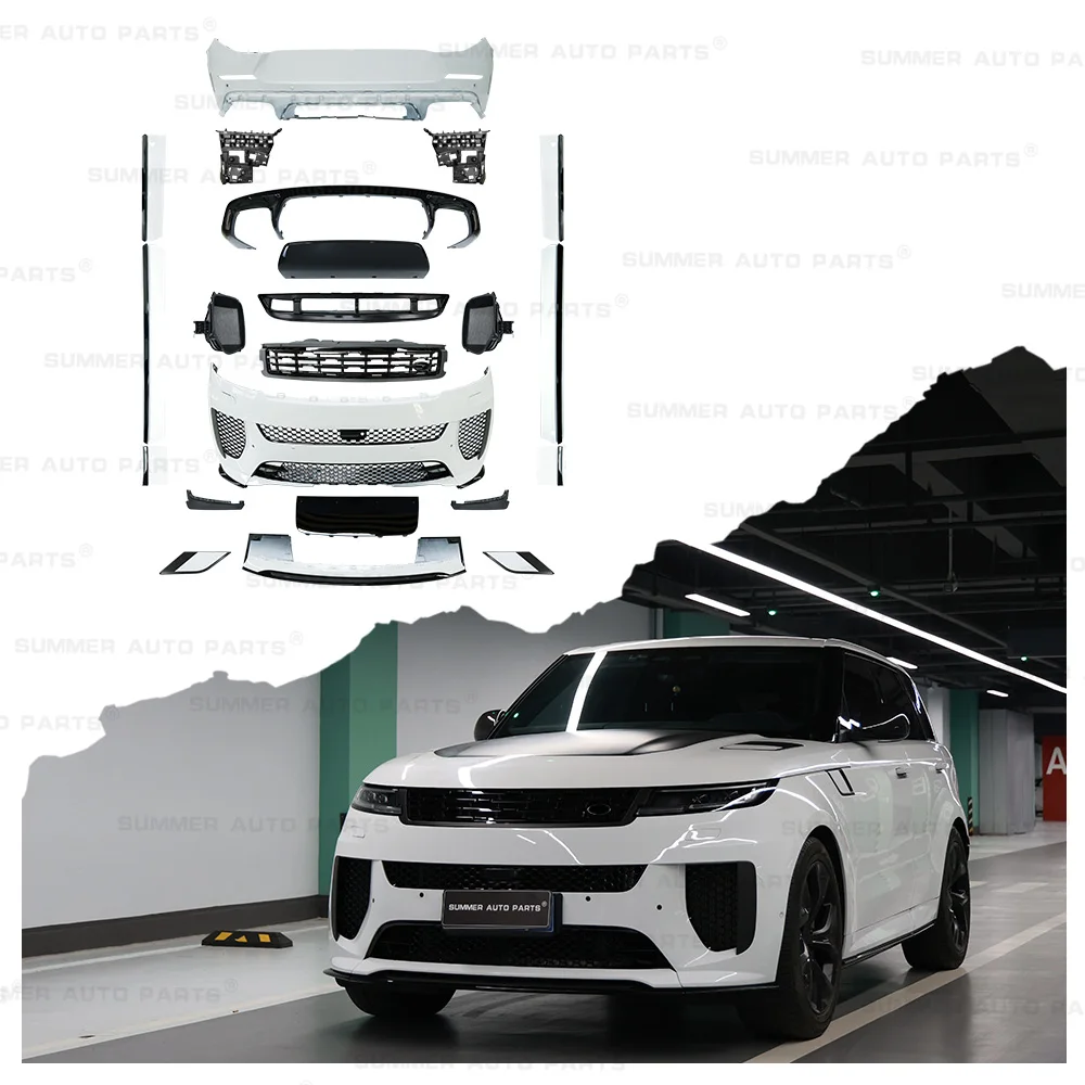 Car Accessories Upgrade Body Parts Car Front Bumper Body Kit for Land Rover Range Rover Sport Sv Bodykit