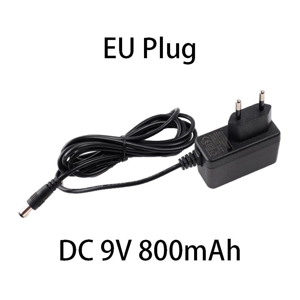 DC 9V 800mAh(internal negative)Guitar effect Pedal Power Adapter Electric Guitar Effect Pedal Adapter Power Supply pedal access.