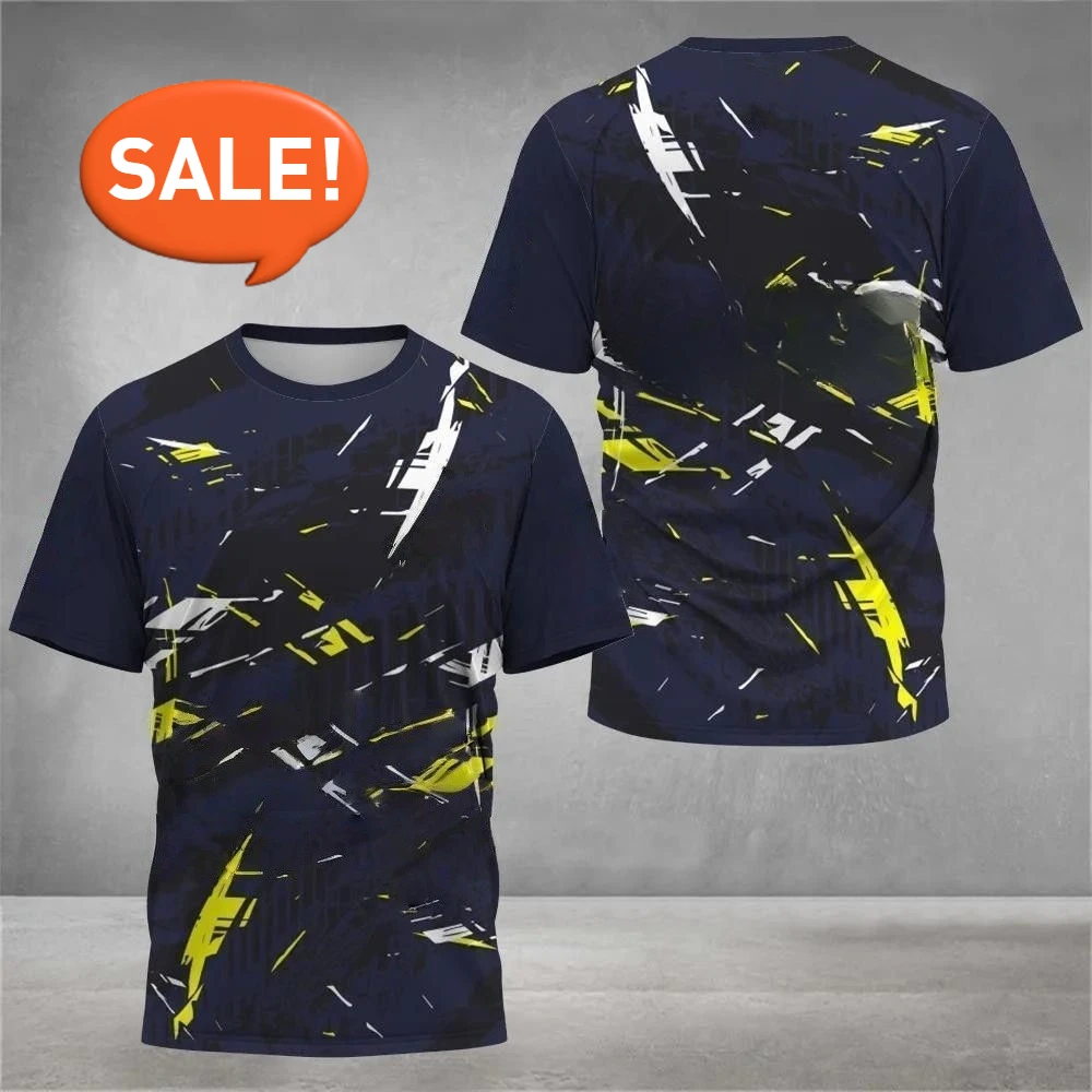 

25Training Uniform Special Edition Jersey 3d Printed Round-neck Sports Breathable and Comfortable Football Short-sleeved T-shirt