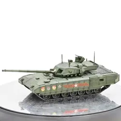 1/72 Scale Diecast Russian T-14 Amata Main Battle Tank Red Field Parade Finished Model Tank Model Collection Display Toys Gift