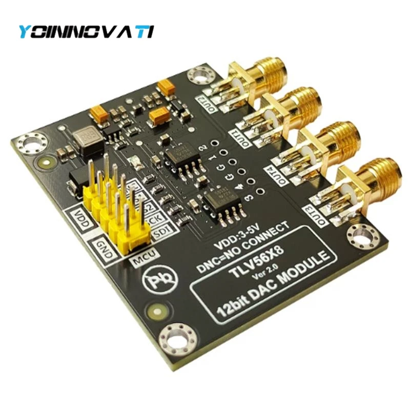 1PCS TLV5618/TLV5638 12-bit 4-Channel DAC Module High Precision Digital-to-Analog Converter