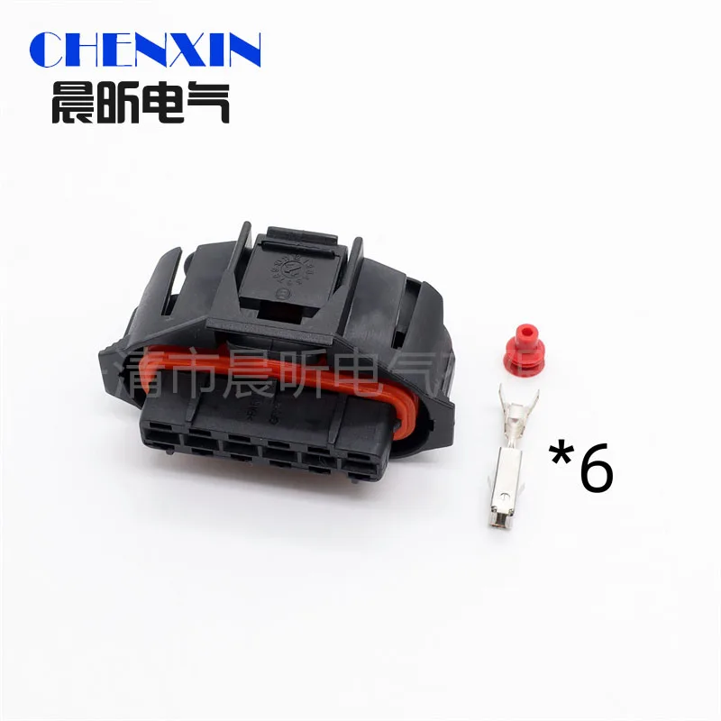 6 Pin 1928403740 Waterproof Auto Socket Diesel Common Rail Accelerator Pedal Plug For Hyhundai KIA Smart 1 928 403 740