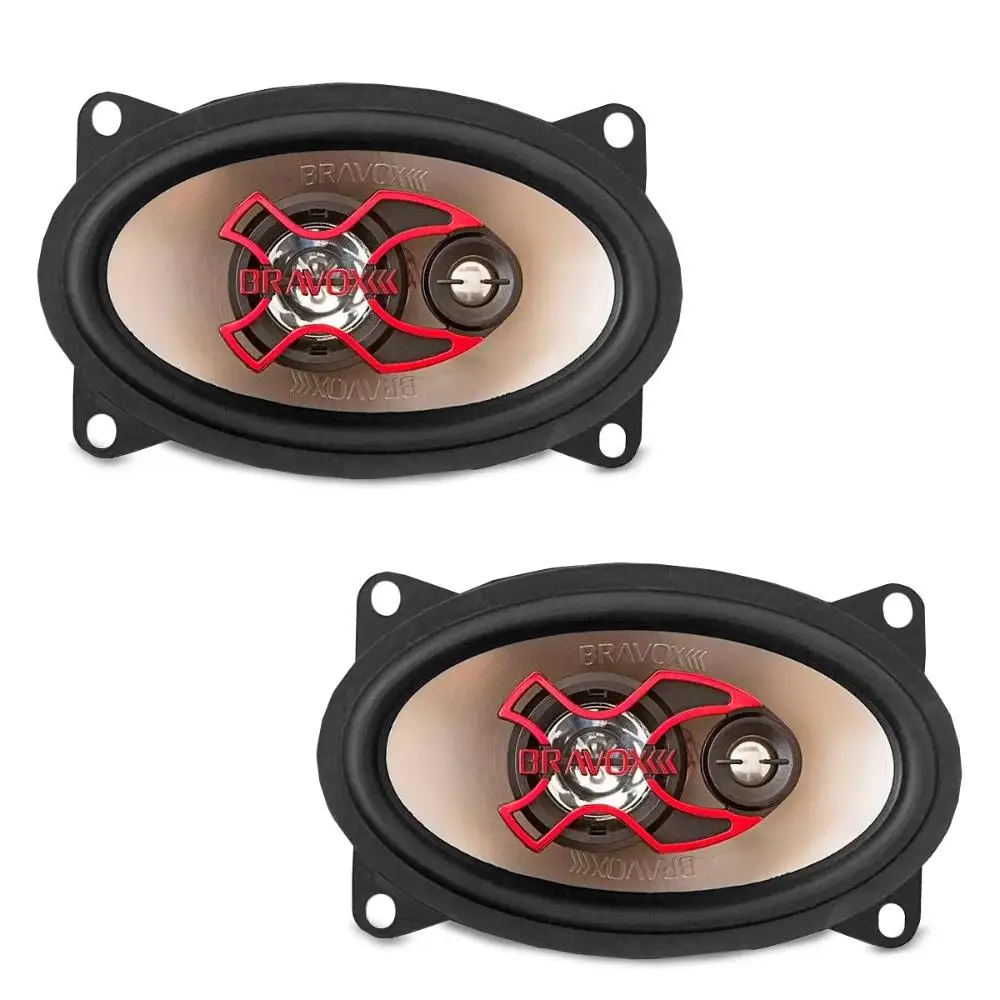 Speaker 4x6 Triaxial 80 RMS Line X B3X46X Bravox Speaker