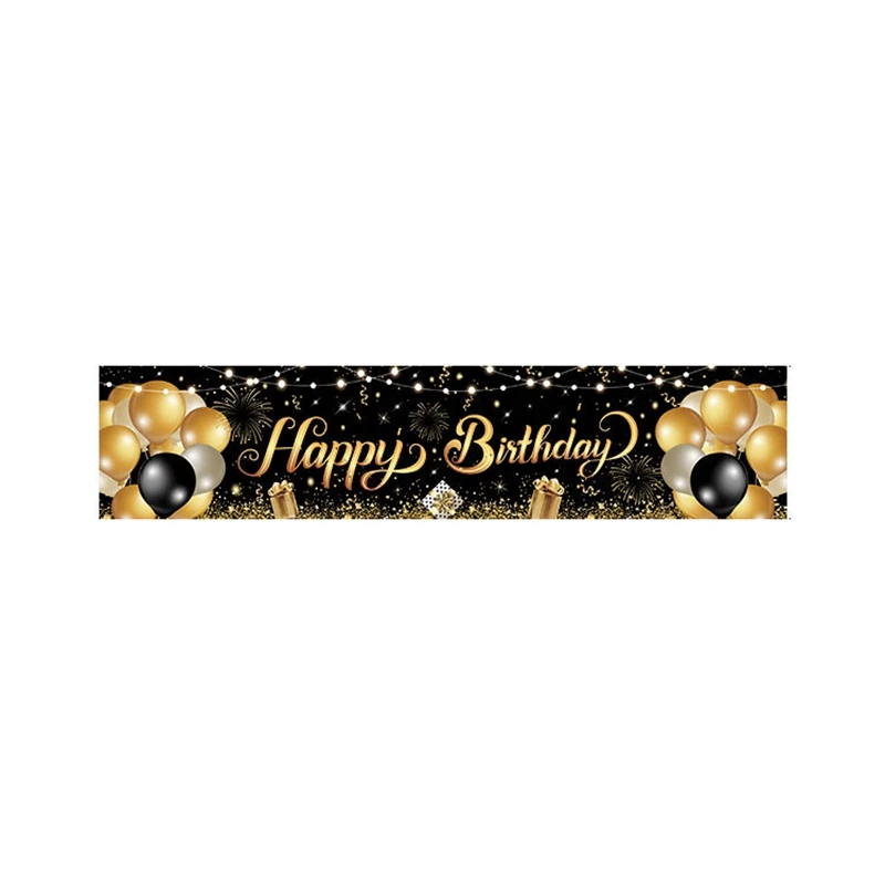 

Birthday Banner, Party Decoration Hanging Flags Birthday Party Decoration Background Decoration Bunting Garland Banner