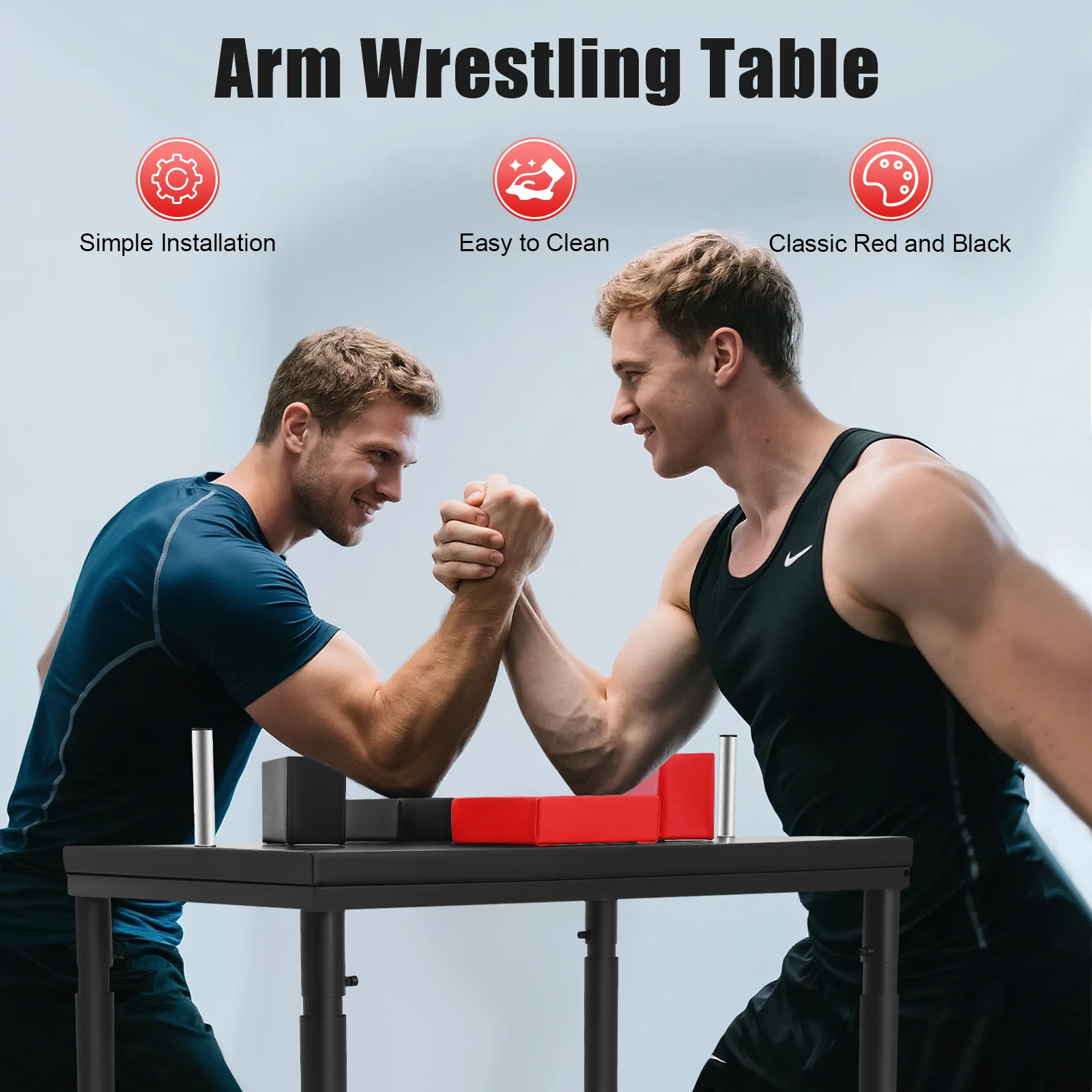 Table de lutte professionnelle pour bras, table de combat de lutte pour bras standard, équipement d'entraînement de compétition pour poignet standard