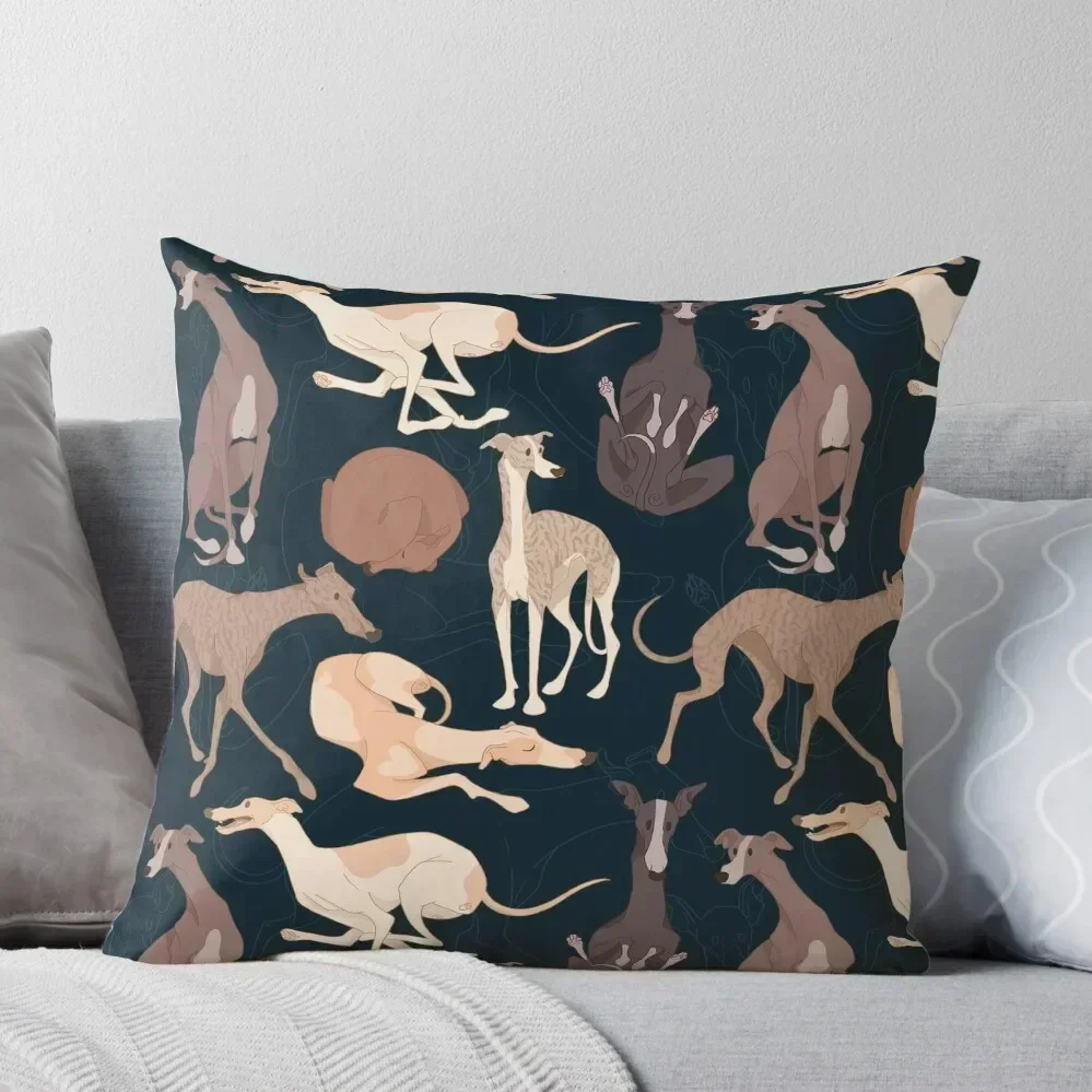 

Whippet Good - Dark Throw Pillow Plaid Sofa christmas decorations for home 2025 anime girl pillow