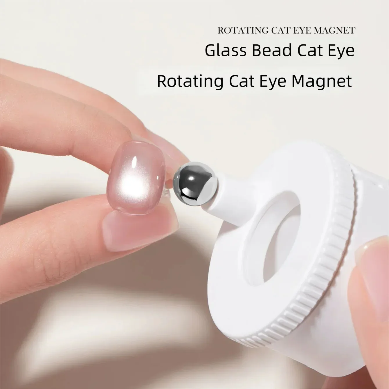 8-in-1 Nagelmagnet-Stift, Multifunktionales Magnetwerkzeug für Cat Eye Gel Polish und Glasnagelperlen – Detail 9