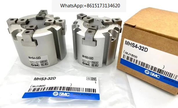 

SMC Finger cylinder MHS3-16D MHS3-20D MHS3-25D MHS3-32D MHS3-40D MHS3-50D MHS3-63D MHS3-80D Three claw finger cylinder