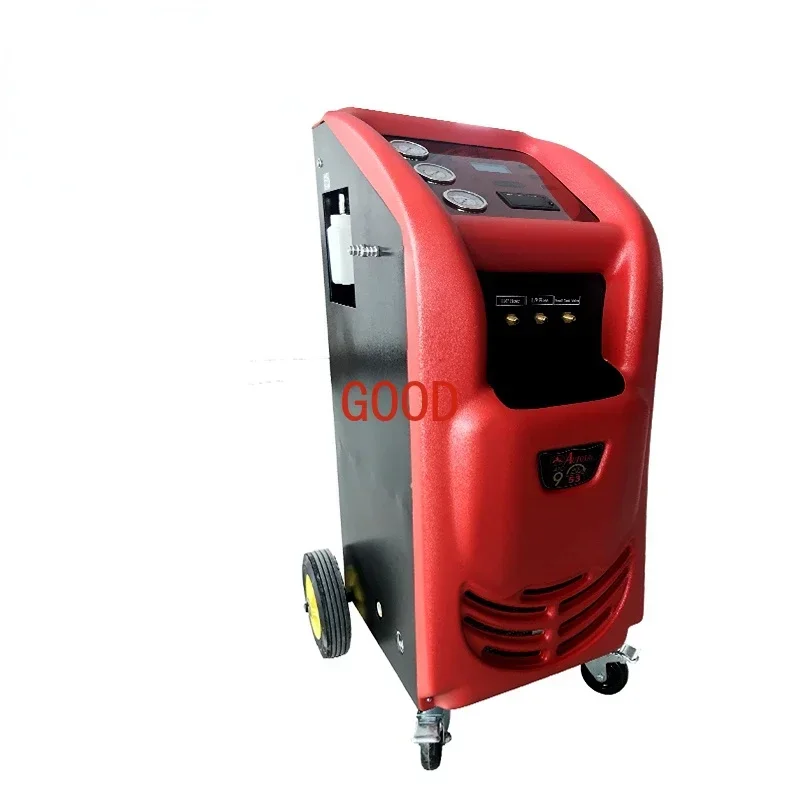Touch to slide button Special refrigerant recycle charge machine for full-automatic R134a