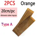 2 piezas de color naranja A