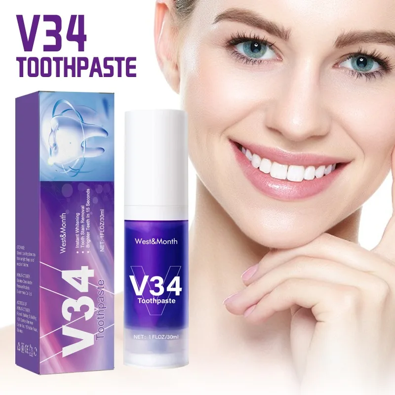 

Teeth Cleaning Mousse Fresh Breath Teeth Oral Fresh Deep Cleaning Dental Calculus Plaque Remover Gum Oral Care Push Toothpaste