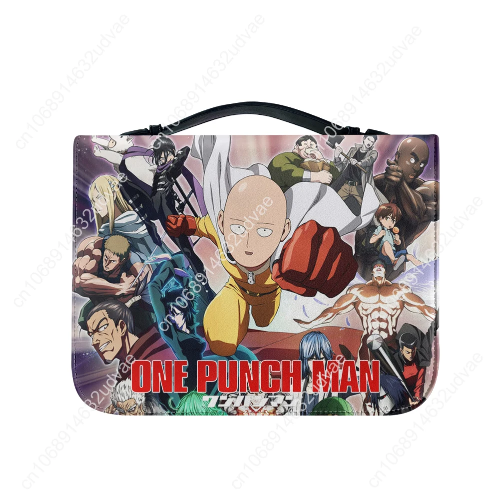 One Punch Man Made Bible Bags Christian Gifts Personalized Covers Bible Pack Waterproof Leather Bag High Quality Package Case