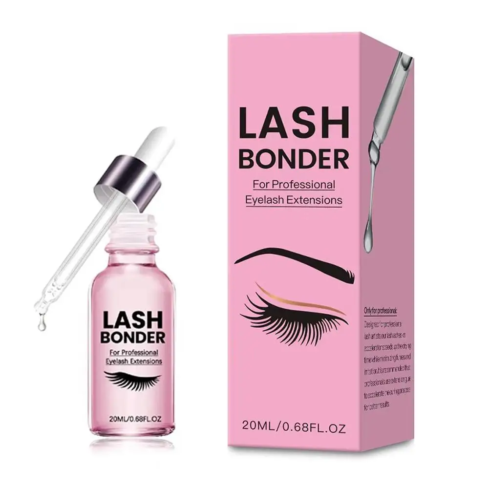 20ML Lashes Bonding Black Glue Individual No Allergy Eyelash Lasting Long Fast Extensions Adhesive Dry Glue False Eyelashes X4T3