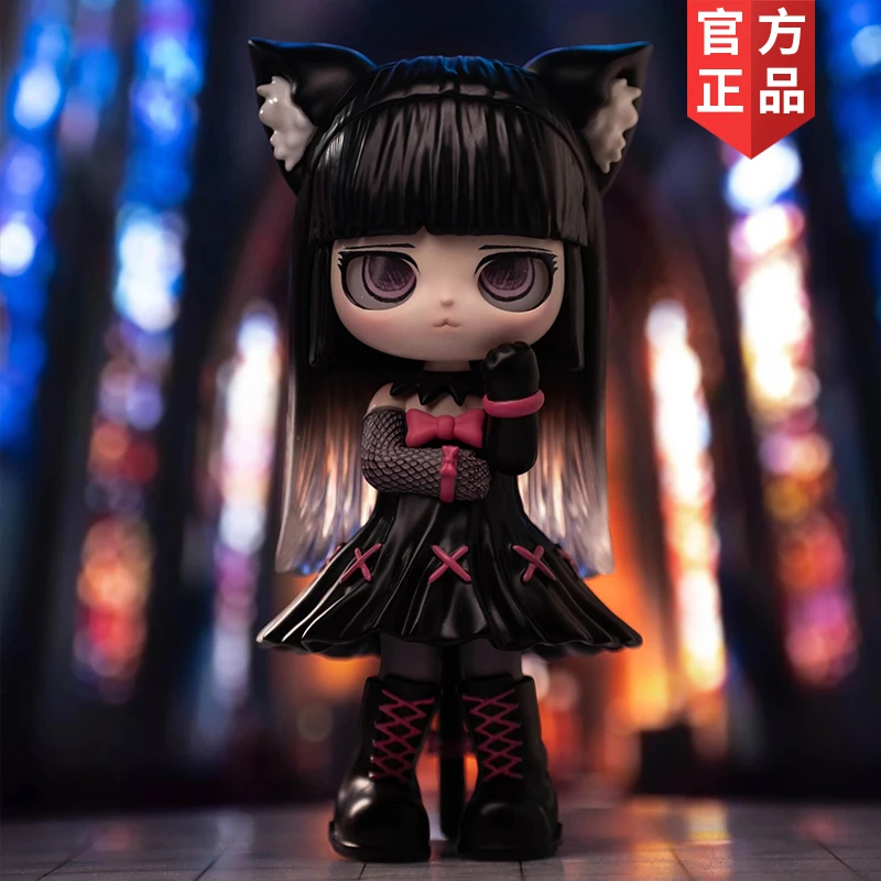 حار كيكي الخيال متجر الحيوانات الأليفة سلسلة صندوق أعمى العصرية لعبة مجسمة دمية تمثال القوطية نمط تمثال لطيف حلية سر هدية فتاة كي #3