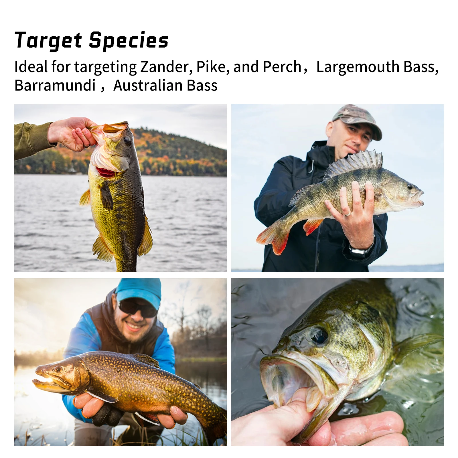 9KM Weedless Swimbait-Haken mit Köderstopper, 25 Stück extra breite EWG-Wurmhaken mit Schraubverschluss-Köderhalter für Bass-Angeln – Detail 6